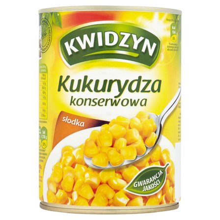 Kwidzyn Kukurydza konserwowa 400 g (1)