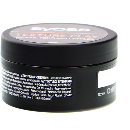 Syoss Texture Clay Glinka do włosów teksturyzująca megamocna kontrola 100 ml (6)