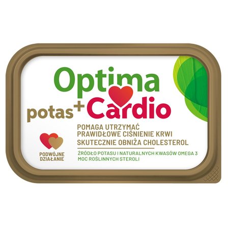 Optima Cardio potas+ Margaryna z dodatkiem steroli roślinnych 400 g (1)