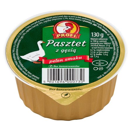 Profi Pasztet z gęsią 130 g (2)