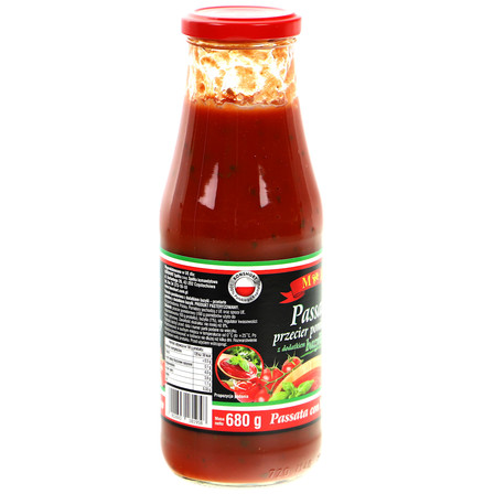 MK PASSATA POMIDOROWA ZDODATKIEM BAZYLII 680G (10)