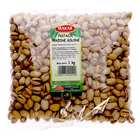 Makar PISTACJE PRAŻONE SOLONE 1KG (1)