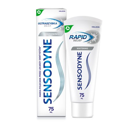 Sensodyne Whitening Wyrób medyczny pasta do zębów z fluorkiem 75 ml (7)