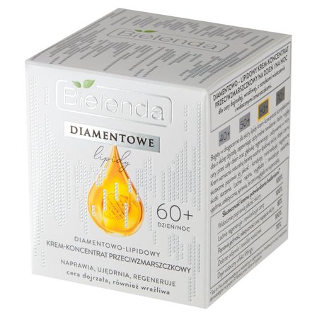 Bielenda Diamentowe Lipidy 60+ Krem-koncentrat przeciwzmarszczkowy na dzień noc 50 ml (2)