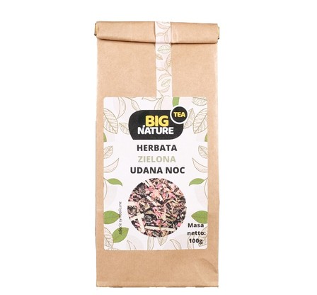 Big Nature Herbata zielona Udana Noc 100 g (1)