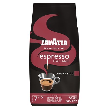 Lavazza Espresso Italiano Aromatico Kawa ziarnista palona 1000 g (1)