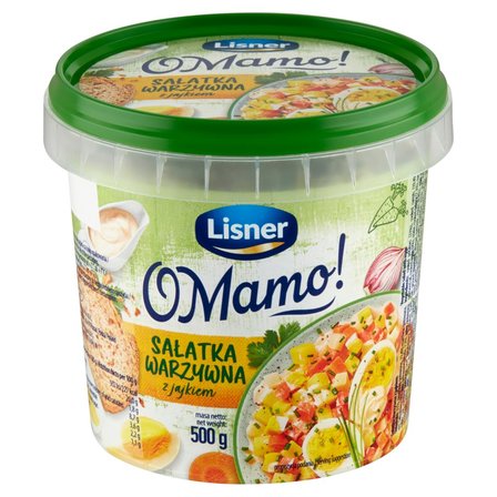 Lisner O Mamo! Sałatka warzywna z jajkiem 500 g (2)