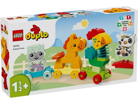 10412 LEGO DUPLO Creative Play Pociąg ze zwierzątkami (1)