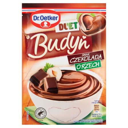 Dr. Oetker Duet Budyń smak czekolada orzech 45 g (1)