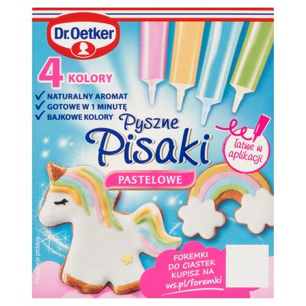 Dr. Oetker Pyszne pisaki pastelowe 76 g (4 x 19 g) (1)