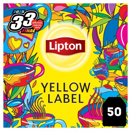 Lipton Yellow Label Herbata czarna 100 g (50 torebek) (2)