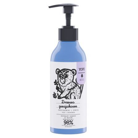 Yope Naturalny szampon do włosów wzmacniający Drzewo Gwajakowe 300ml (1)