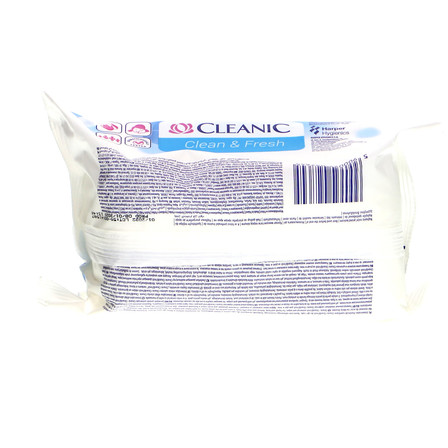 Cleanic Clean & Fresh Uniwersalne chusteczki nawilżane 200 sztuk (6)