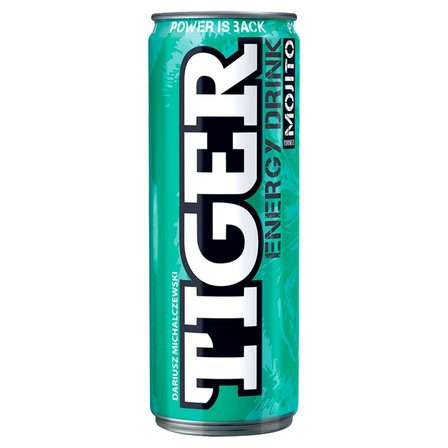 Tiger Gazowany napój energetyzujący o smaku mojito 250 ml (1)