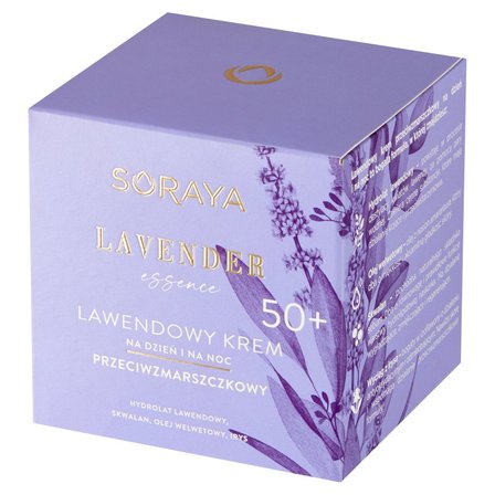 Soraya Lavender Essence Lawendowy krem przeciwzmarszczkowy na dzień i na noc 50+ 50 ml (2)