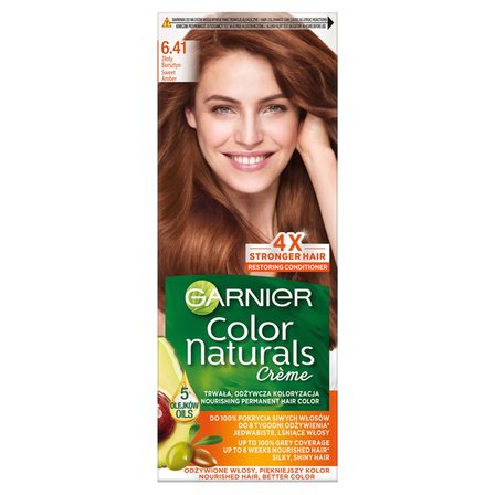 Garnier Color Naturals Crème Farba do włosów złoty bursztyn 6.41 (3)