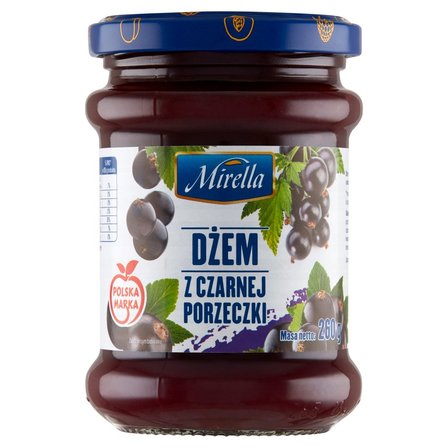 Mirella Dżem z czarnej porzeczki 260 g (1)