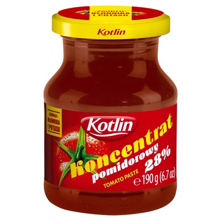 Kotlin Koncentrat pomidorowy 28% 190 g (1)