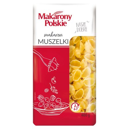 Makarony Polskie Makaron muszelki 400 g (1)