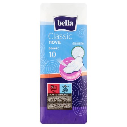 Bella Classic Nova Podpaski higieniczne 10 sztuk (1)