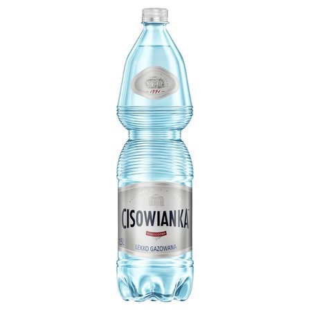 Cisowianka Naturalna woda mineralna lekko gazowana niskosodowa 1,5 l (1)