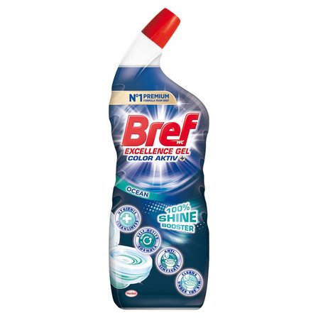 Bref WC Excellence Gel Color Activ+ Ocean Środek czyszczący do WC 700 ml (1)