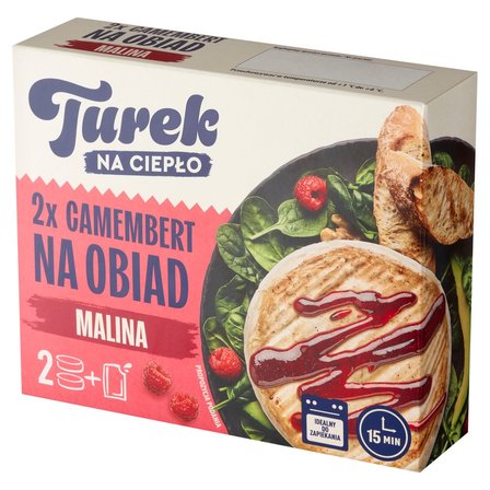 Turek Na ciepło Camembert na obiad malina 230 g (2 x 100 g + 30 g) (2)