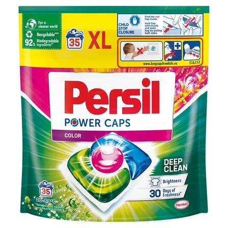 Persil Power Caps Color Skoncentrowany środek do prania 490 g (35 prań) (1)