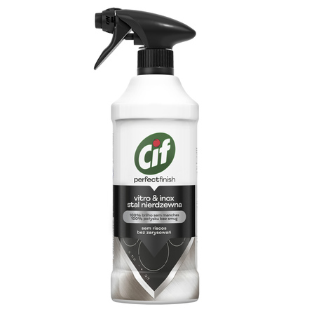 Cif spray stal nierdzewna Vitro & Inox 435ml (1)