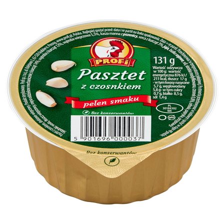 Profi Pasztet z czosnkiem 131 g (2)