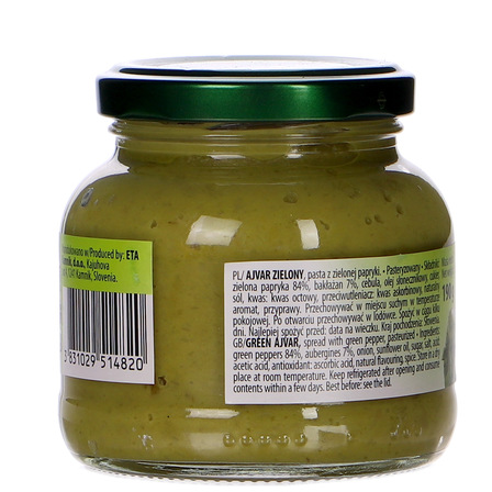 Natureta AJVAR ZIELONY 190G (7)