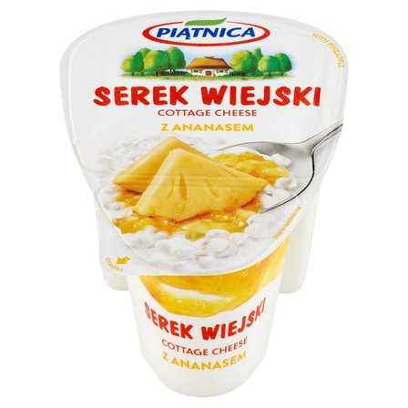 Piątnica Serek wiejski z ananasem 150 g (2)