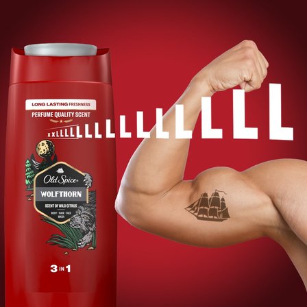 Old Spice Wolfthorn Męski żel pod prysznic i szampon ml Długotrwała świeżość (7)