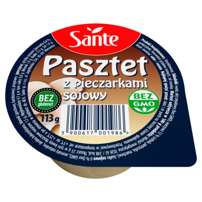 Sante Pasztet z pieczarkami sojowy 113 g (2)