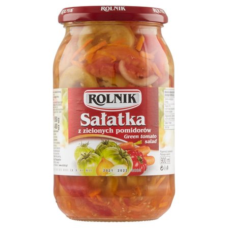 Rolnik Sałatka z zielonych pomidorów 850 g (1)