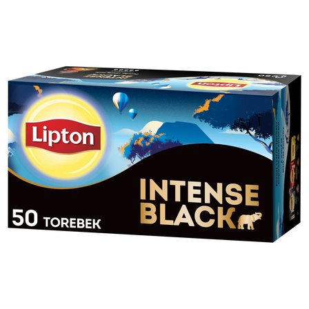 Lipton Intense Black Herbata czarna 115 g (50 torebek) (3)