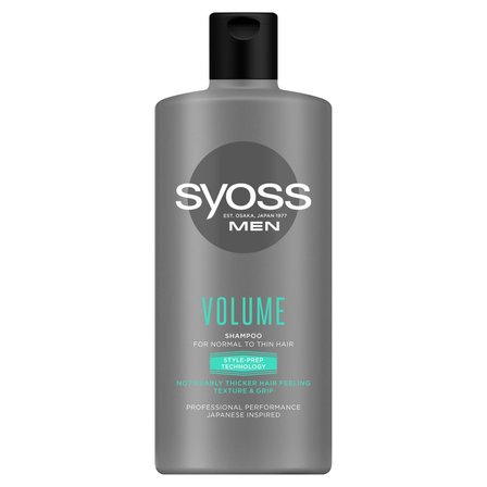 Syoss Men Volume Szampon do włosów normalnych i cienkich nadający objętość 440 ml (1)