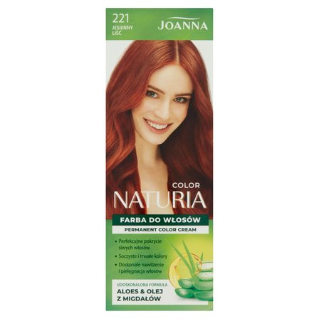 Joanna Naturia Color Farba do włosów jesienny liść 221 (1)