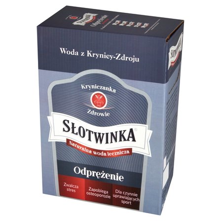 Słotwinka Naturalna woda lecznicza odprężenie 3 l (2)