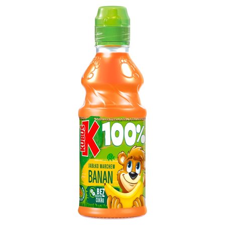 Kubuś 100% Sok banan marchew jabłko 300 ml (1)