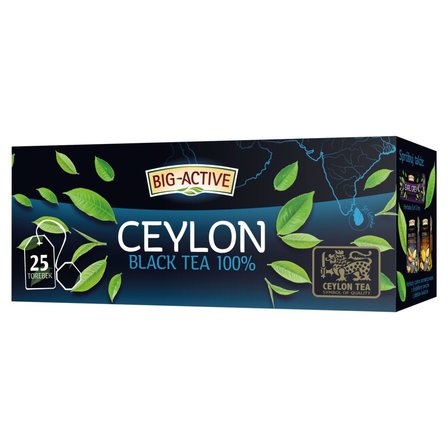 Big-Active Ceylon Herbata czarna 100 % 37,5 g (25 torebek) (1)