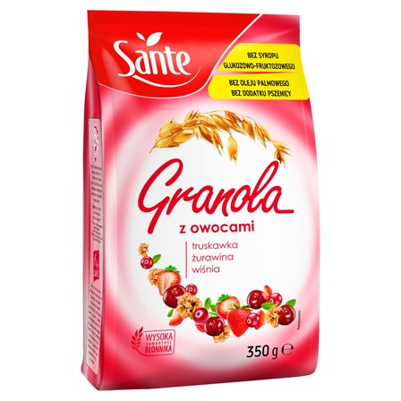 Sante Granola z owocami 350 g (1)