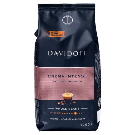 Davidoff Crema Intense Kawa palona ziarnista 1000 g (1)