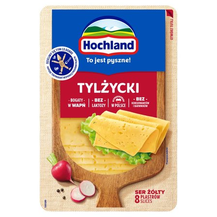 Hochland Ser żółty tylżycki w plastrach 135 g (1)