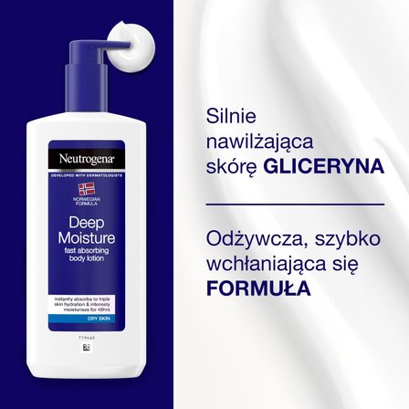 NEUTROGENA Deep Moisture Głęboko nawilżający balsam 400 ml (3)