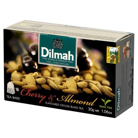Dilmah Cherry & Almond Cejlońska czarna herbata 30 g (20 x 1,5 g) (1)