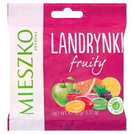 Mieszko Landrynki o smakach owocowych 90 g (1)