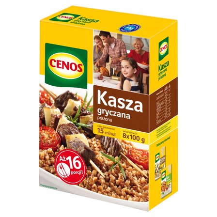 Cenos Kasza gryczana prażona 800 g (8 torebek) (2)