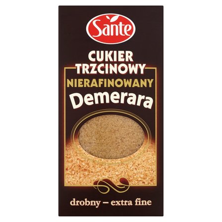 Sante Cukier trzcinowy nierafinowany Demerara 500 g (1)