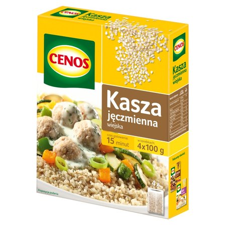 Cenos Kasza jęczmienna wiejska 400 g (4 x 100 g) (2)